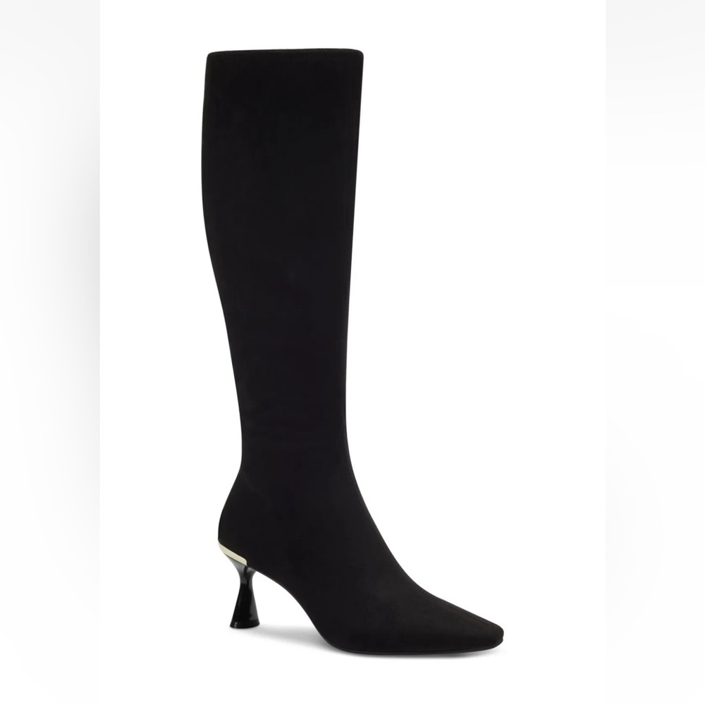 Alfani Womens Cecee Faux Suede Tall Knee-High Boots * - Picture 1 of 6